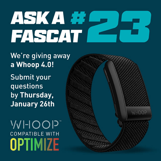 Ask a FasCat #23: Submit a Question for a Chance to Win a Whoop