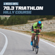 70.3 triathlon hilly climbing training plan
