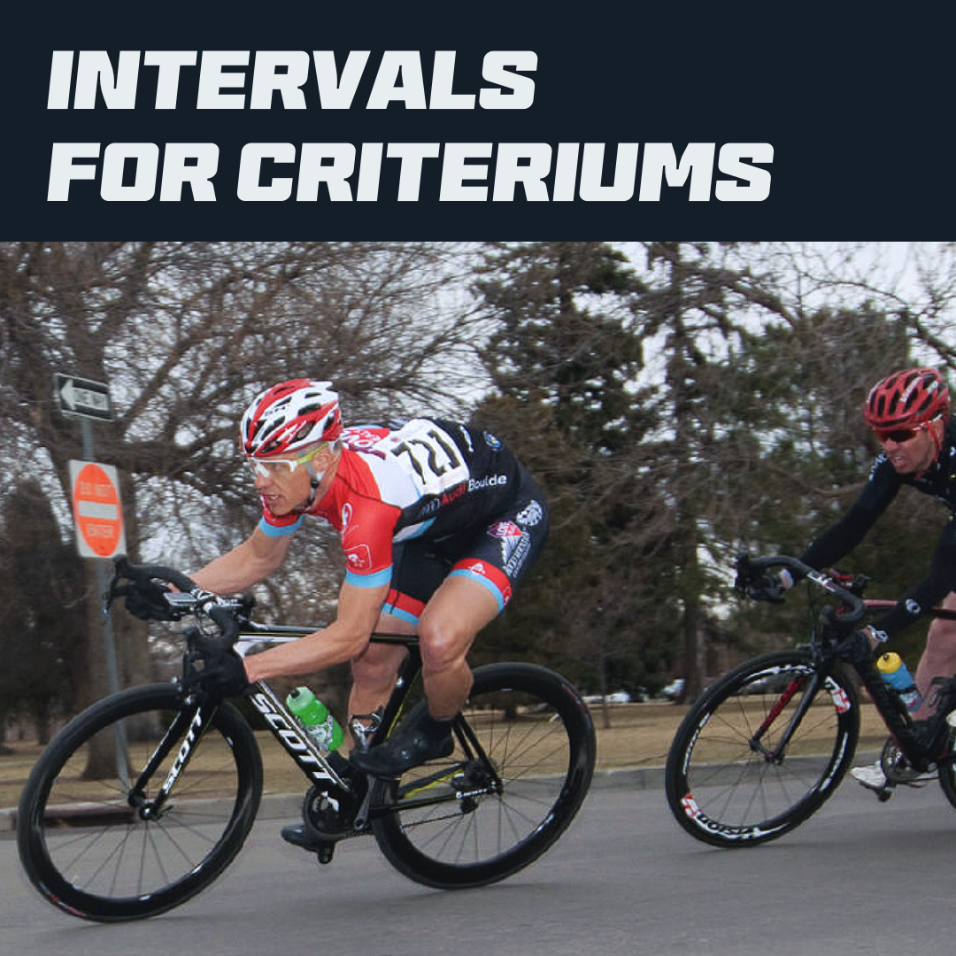 Intervals for Criteriums