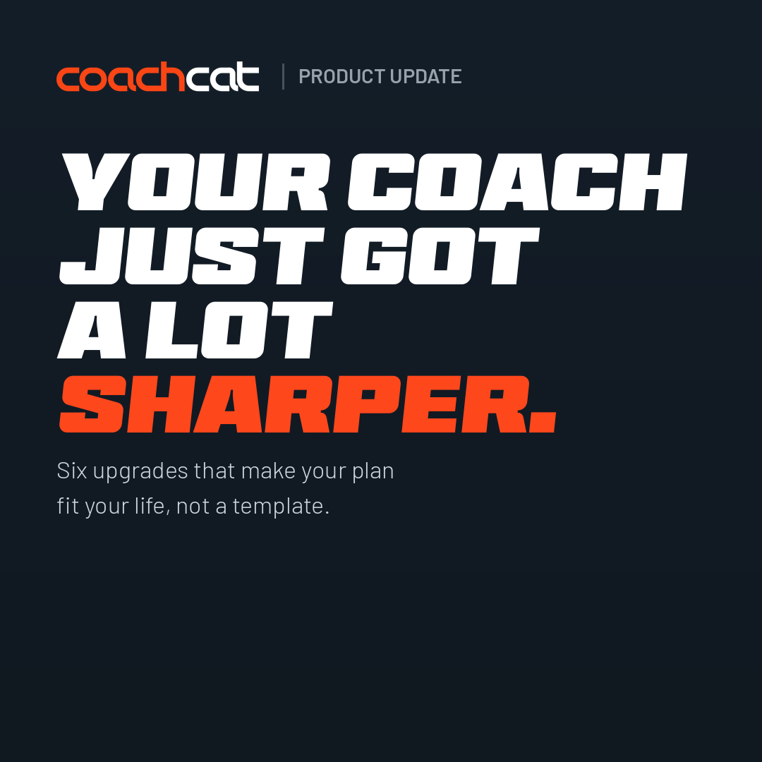 Six New CoachCat Features — CoachCat product update