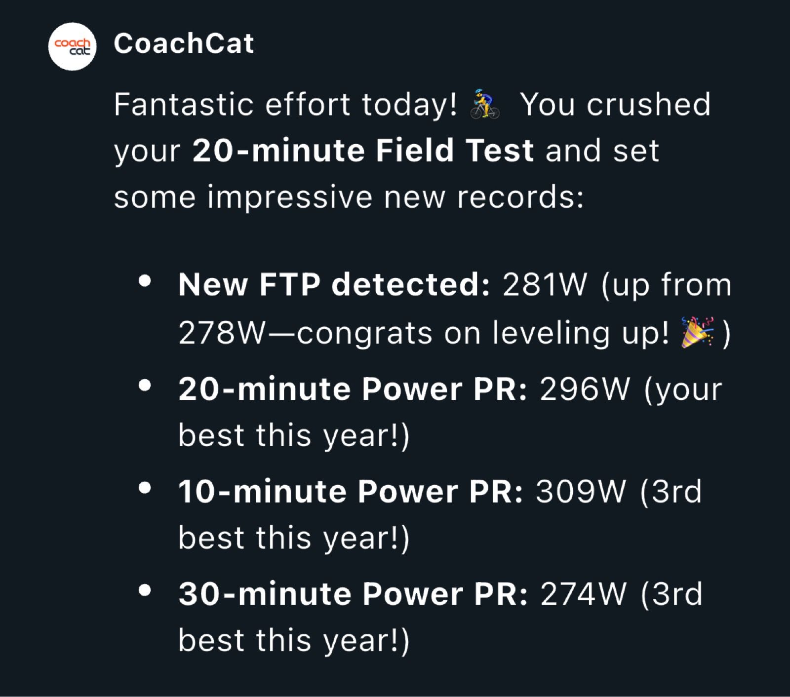 Setting Up Training Zones