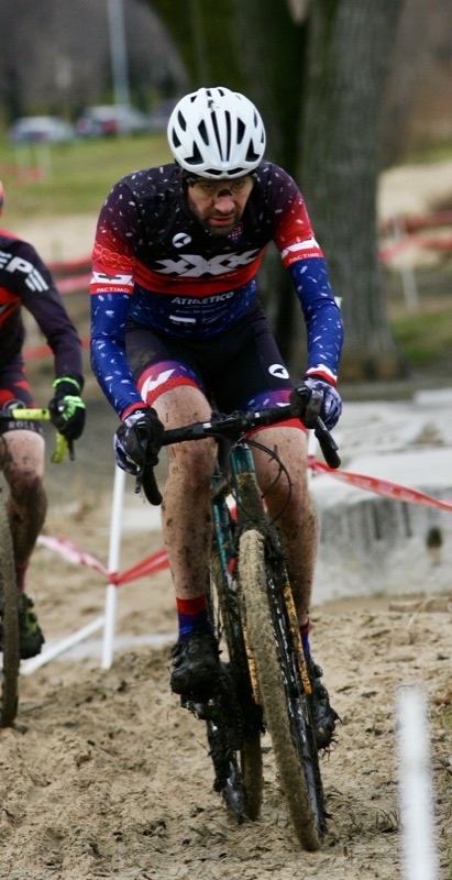 Joe P., FasCat member, racing cyclocross