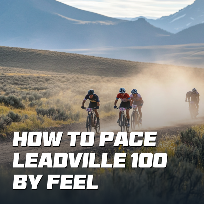 How to pace the Leadville Trail 100 MTB by feel when your power meter lies at 12,500 feet