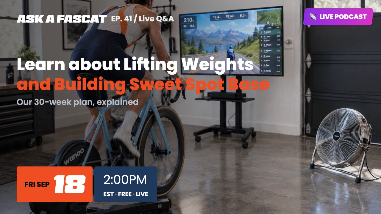 Ask a FasCat live podcast, episode 41